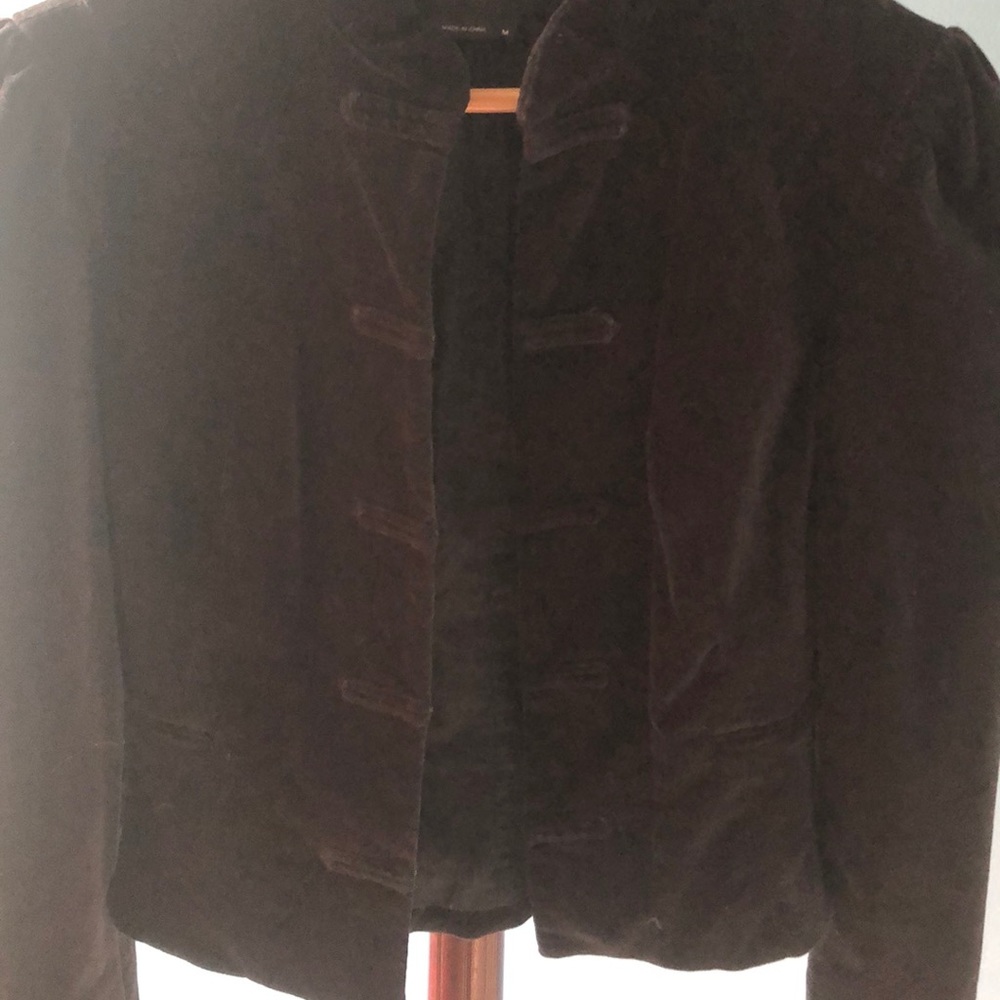 BCBG velvet fitted jacket M - Picture 3 of 12